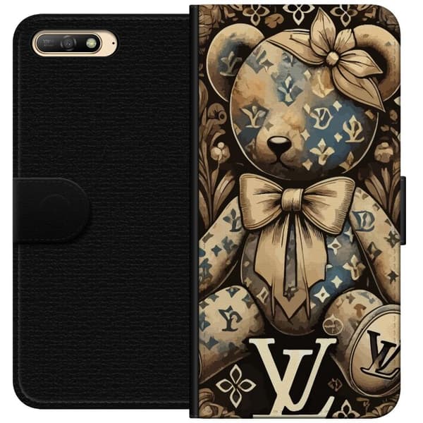 Huawei Y6 (2018) Tegnebogsetui Teddy Vuitton