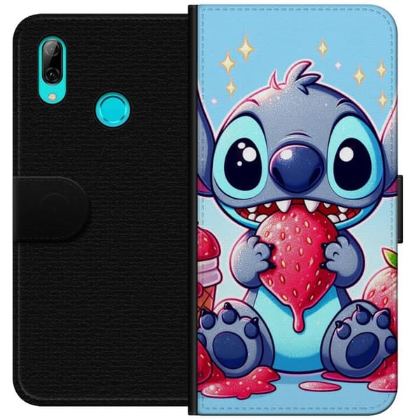 Huawei P smart 2019 Lommeboketui Strawberry Stitch