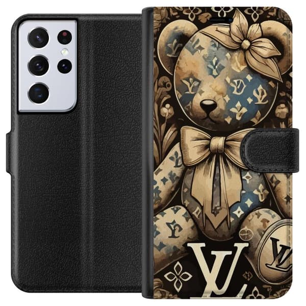 Samsung Galaxy S21 Ultra 5G Lompakkokotelo Teddy Vuitton