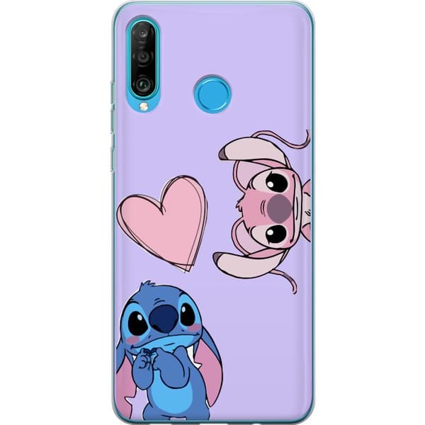 Huawei P30 lite Gennemsigtig cover Stitch Mode