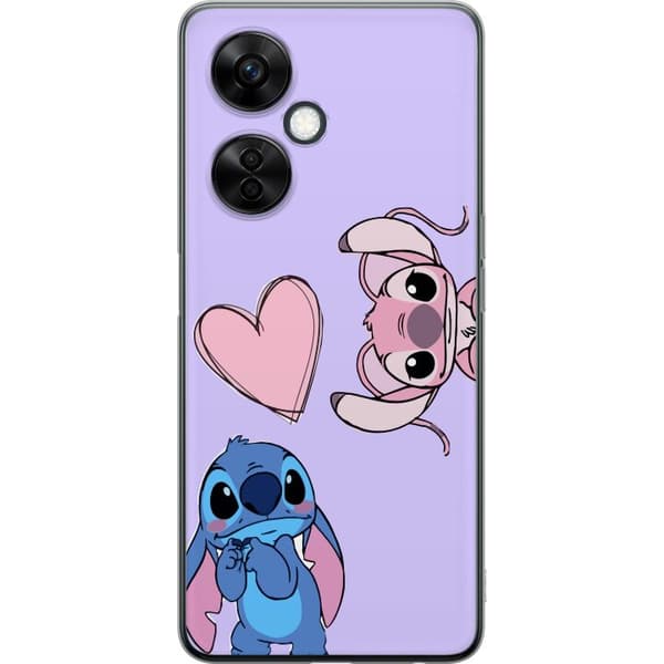 OnePlus Nord CE 3 Lite Genomskinligt Skal Stitch Mode
