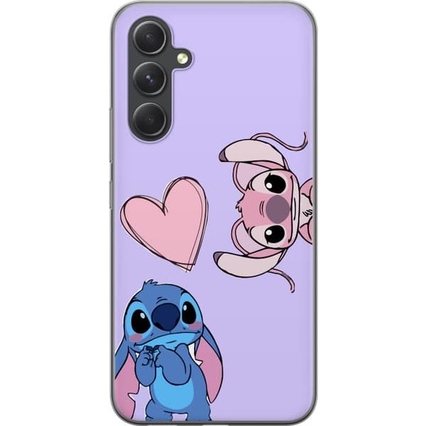 Samsung Galaxy A55 Genomskinligt Skal Stitch Mode