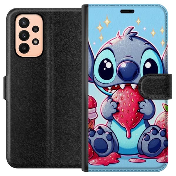 Samsung Galaxy A23 Plånboksfodral Strawberry Stitch