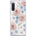 Miniatyrbilde 1 av 3: Sony Xperia 10 V Gjennomsiktig deksel Romantiske blomster