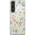 Pikkukuva 1 / 3: Sony Xperia 1 V Läpinäkyvä kuori Kesäkukat