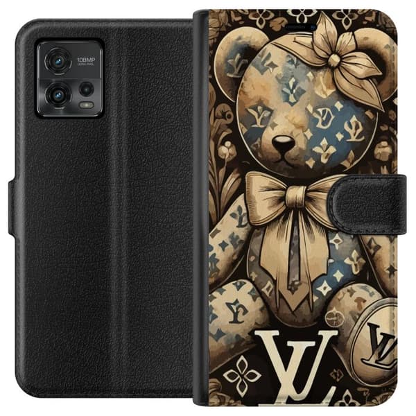 Motorola Moto G72 Lompakkokotelo Teddy Vuitton