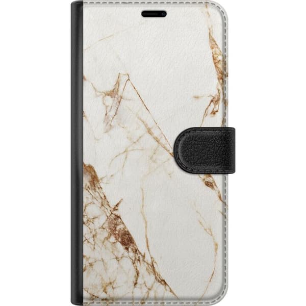 OnePlus Nord CE3 Tegnebogsetui Hvid marmor