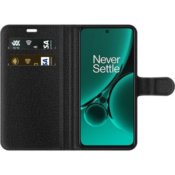OnePlus Nord CE3 Tegnebogsetui Hvid marmor