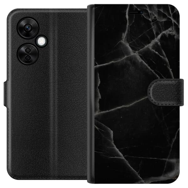 OnePlus Nord CE 3 Lite Lommeboketui Svart marmor