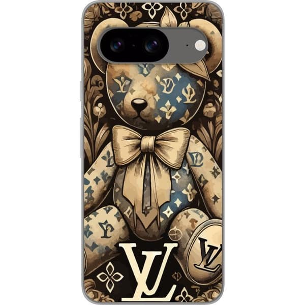 Google Pixel 8 Genomskinligt Skal Teddy Vuitton