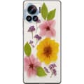 Miniatyrbilde 1 av 3: Motorola Edge 30 Ultra Gjennomsiktig deksel Pressede blomster