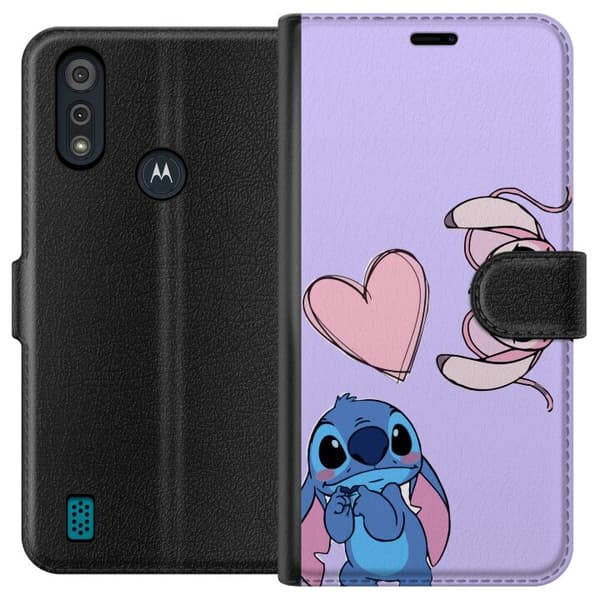 Motorola Moto E6i Lommeboketui Stitch Mode