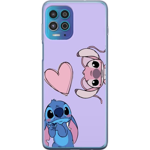 Motorola Moto G100 Gennemsigtig cover Stitch Mode