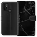 Miniatyrbilde 1 av 3: Motorola Moto G30 Lommeboketui Svart marmor