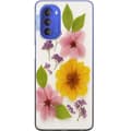 Pikkukuva 1 / 3: Motorola Moto G51 5G Läpinäkyvä kuori Painetut kukat