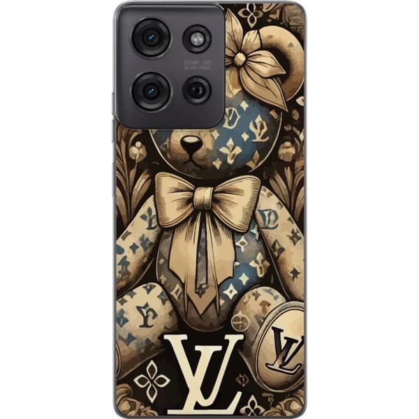 Motorola Moto G75 Gennemsigtig cover Teddy Vuitton