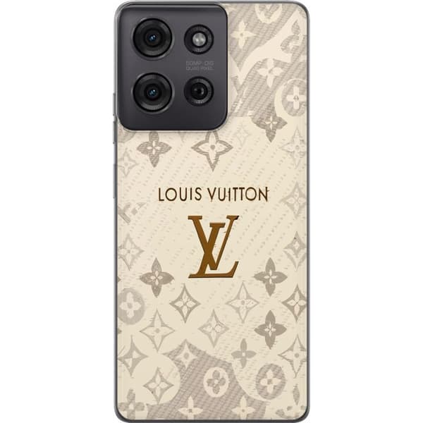 Motorola Moto G75 Gennemsigtig cover LV Vibes