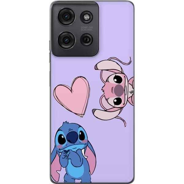 Motorola Moto G75 Läpinäkyvä kuori Stitch Mode