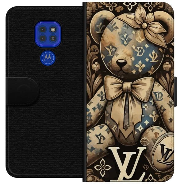 Motorola Moto G9 Play Plånboksfodral Teddy Vuitton