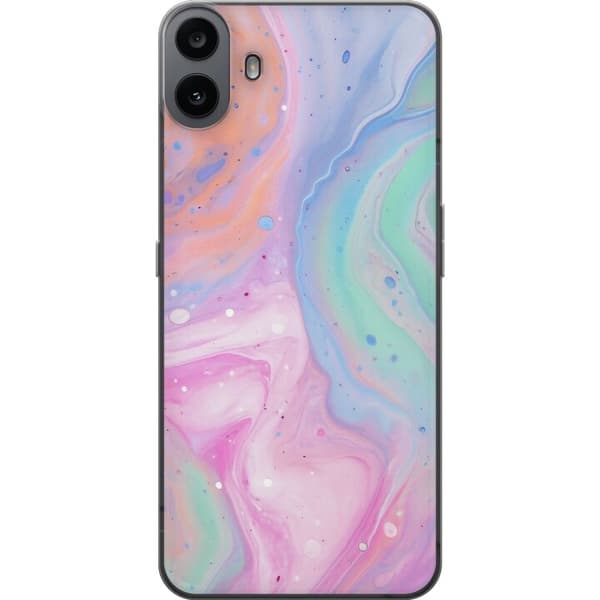 Nothing CMF Phone 1 Gennemsigtig cover Pastelmarmor