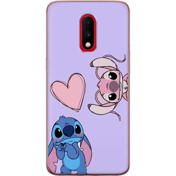 OnePlus 7 Gennemsigtig cover Stitch Mode