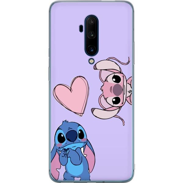 OnePlus 7T Pro Genomskinligt Skal Stitch Mode