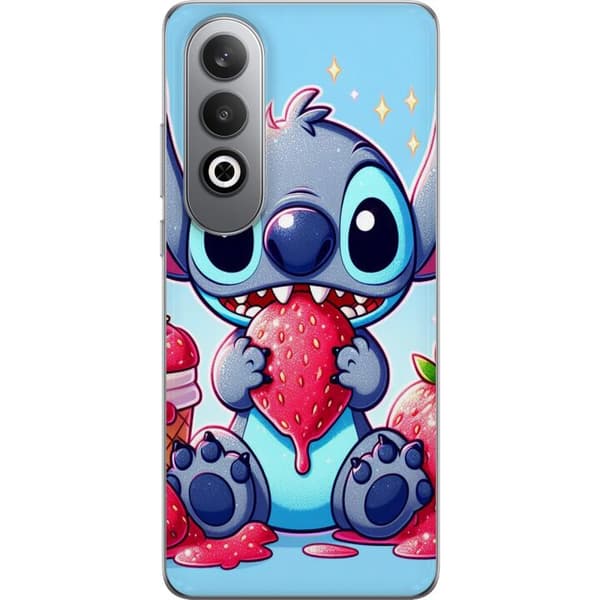 OnePlus Nord CE4 Gjennomsiktig deksel Strawberry Stitch
