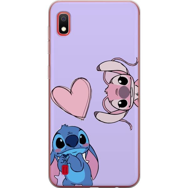Samsung Galaxy A10 Läpinäkyvä kuori Stitch Mode