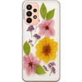 Miniatyrbild 1 av 3: Samsung Galaxy A23 Genomskinligt Skal Pressade blommor