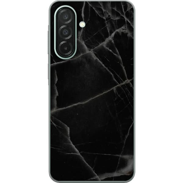 Samsung Galaxy A26 Genomskinligt Skal Svart marmor