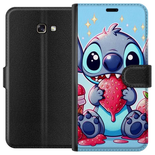 Samsung Galaxy A3 (2017) Lompakkokotelo Strawberry Stitch