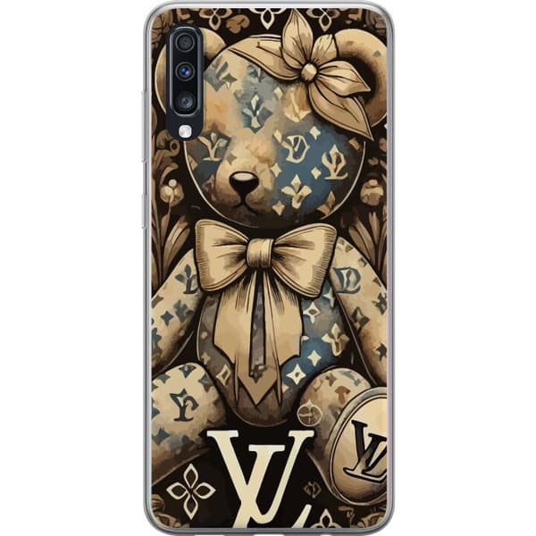 Samsung Galaxy A70 Genomskinligt Skal Teddy Vuitton