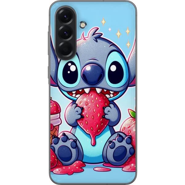 Samsung Galaxy A56 Gennemsigtig cover Strawberry Stitch