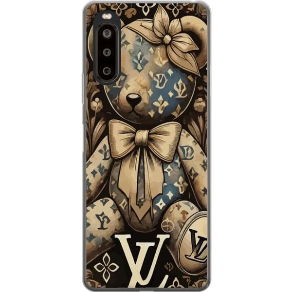 Sony Xperia 10 II Genomskinligt Skal Teddy Vuitton