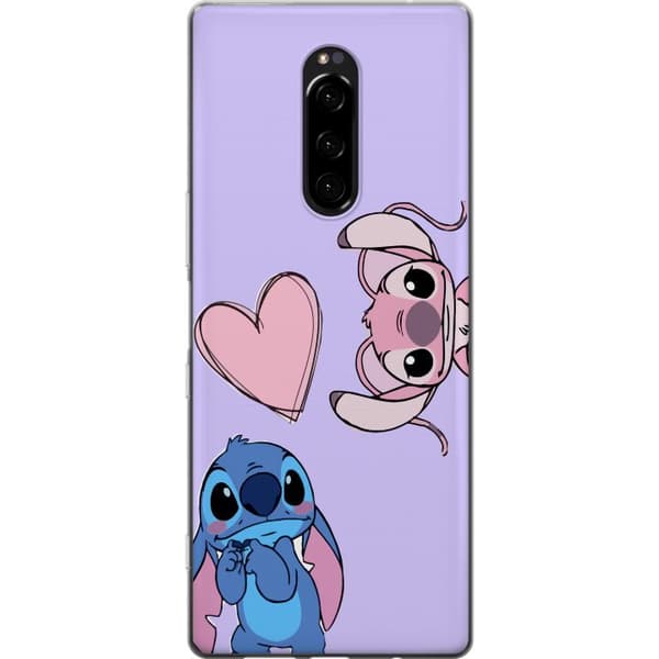 Sony Xperia 1 Gjennomsiktig deksel Stitch Mode