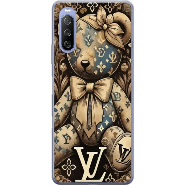 Sony Xperia 10 III Lite Gjennomsiktig deksel Teddy Vuitton
