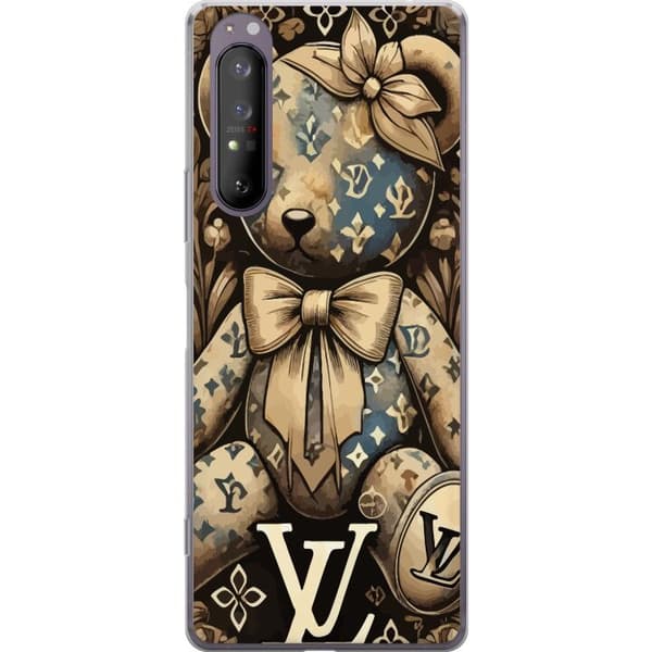 Sony Xperia 1 II Gennemsigtig cover Teddy Vuitton