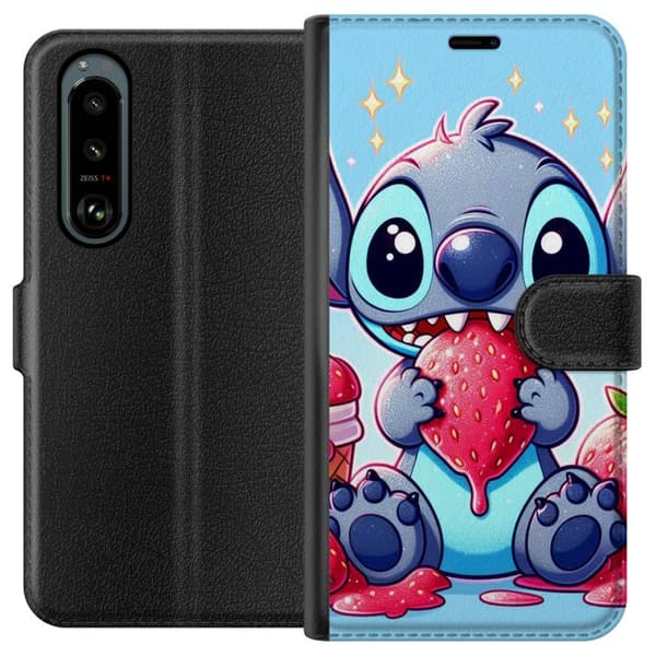 Sony Xperia 5 III Tegnebogsetui Strawberry Stitch