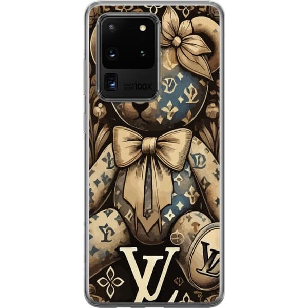Samsung Galaxy S20 Ultra Läpinäkyvä kuori Teddy Vuitton
