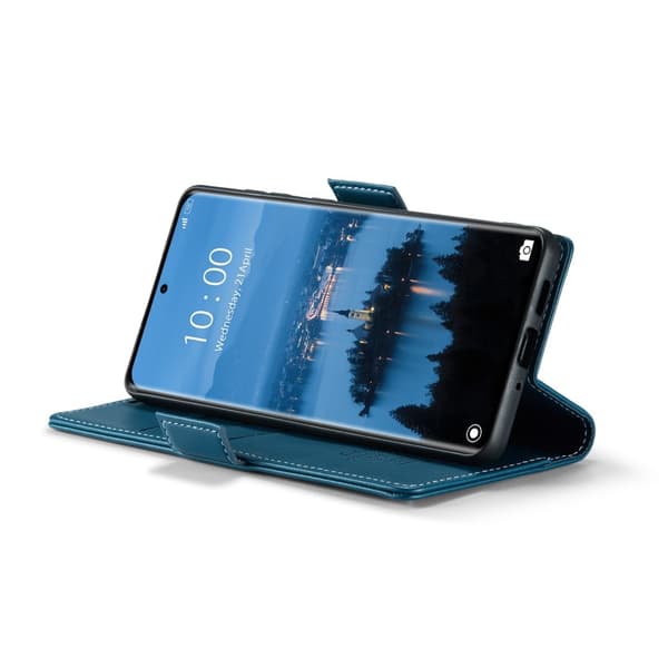CASEME Redmi Note 14 Pro/Pro Plus 5G Fodral RFID Läder Blå