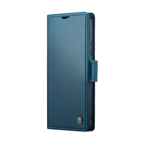CASEME Redmi Note 14 Pro/Pro Plus 5G Fodral RFID Läder Blå