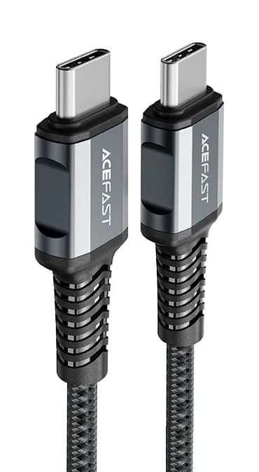 Acefast 60W USB-C Till USB-C 1.2m - Grå