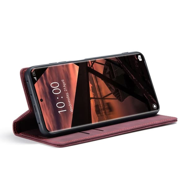 CASEME Redmi Note 14 Pro/Pro Plus 5G Fodral Flip Retro Läder
