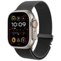 Miniatyrbild 3 av 3: Apple Watch 42/44/45/46/49 mm Armband Milanese Svart