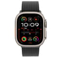 Miniatyrbild 2 av 3: Apple Watch 42/44/45/46/49 mm Armband Milanese Svart