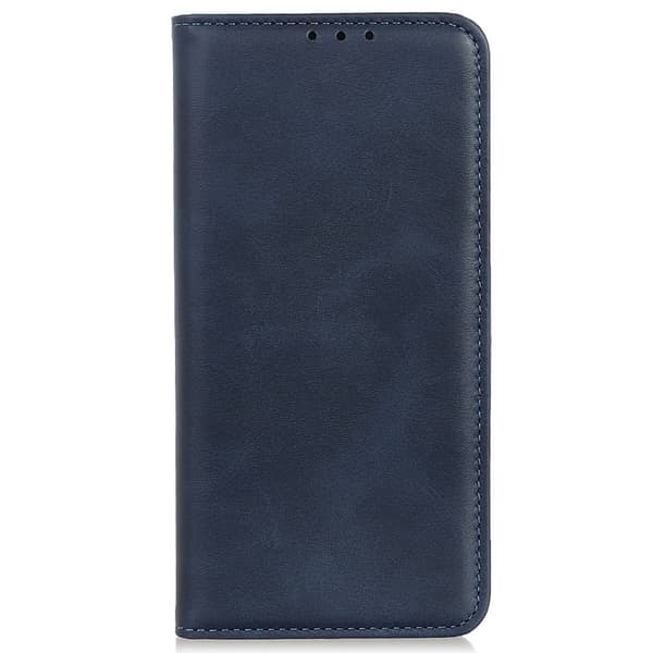 Google Pixel 9a Fodral Flip Split Läder Blå