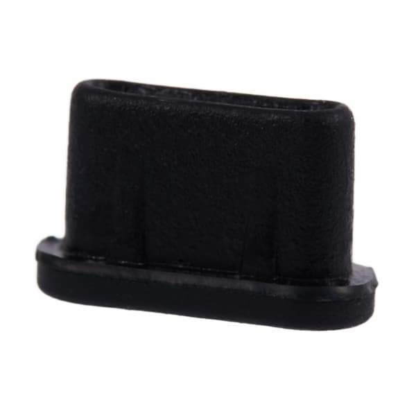 Dammplugg För USB-C Port Silikon Svart