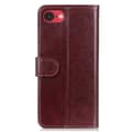 Miniatyrbild 6 av 6: iPhone 16e Fodral Crazy Horse Läder Brun