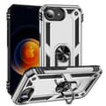 Miniatyrbild 1 av 6: iPhone 16e Skal Shockproof Hybrid Ring Silver
