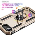 Miniatyrbild 4 av 6: iPhone 16e Skal Shockproof Hybrid Ring Guld